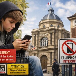 Image article Loi écrans et réseaux sociaux : le Sénat durcit le ton pour protéger les mineurs, de l’école aux plateformes