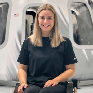Image article Pour la première fois, une femme en fauteuil roulant va effectuer un vol suborbital