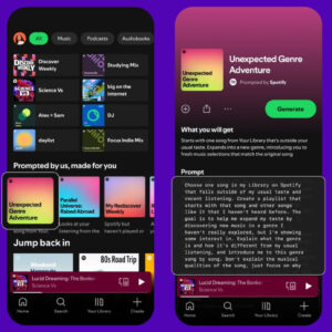 Image article Spotify teste des playlists générées par IA pour contrôler votre algorithme