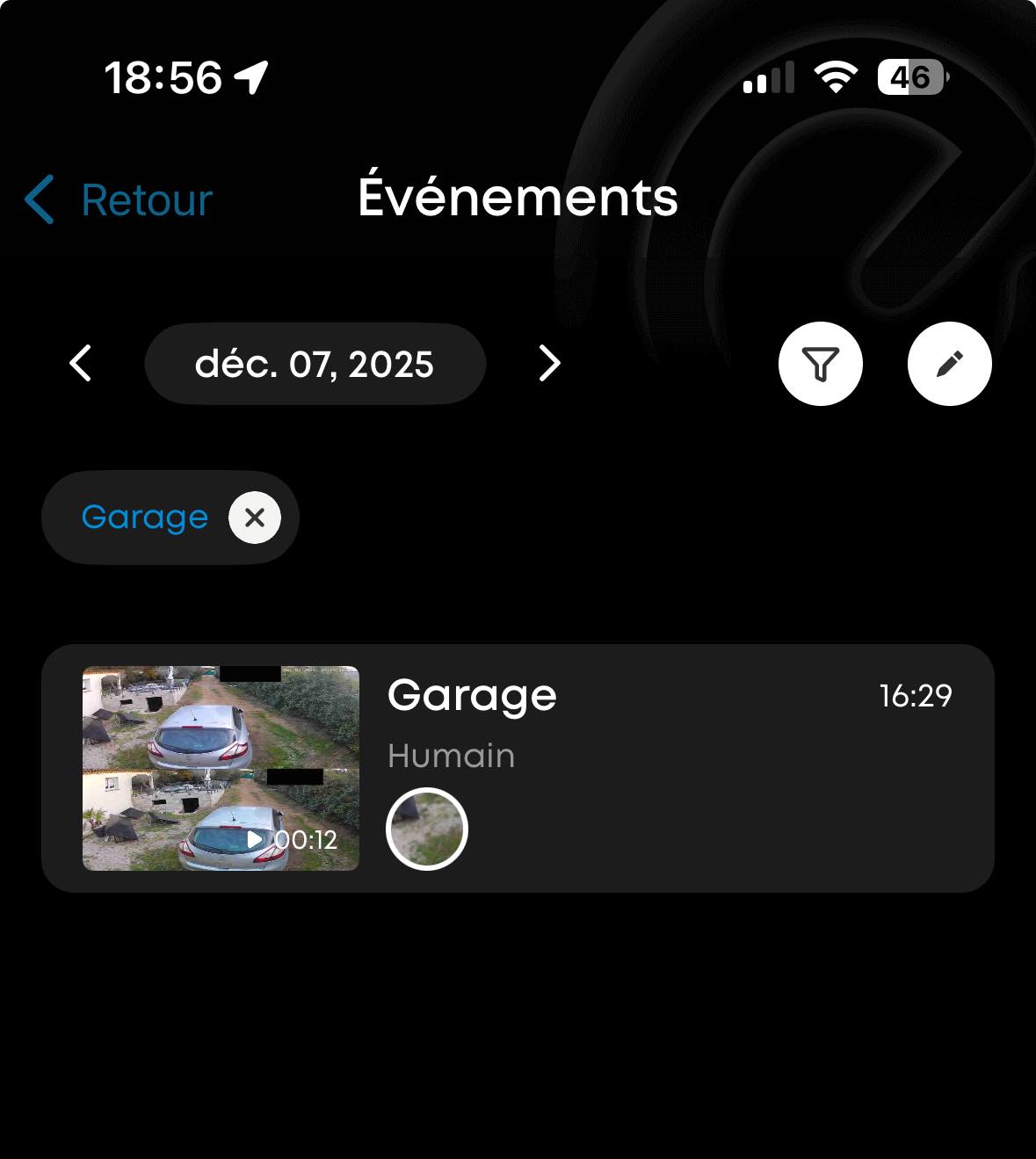 EufyCam S4 Evenements