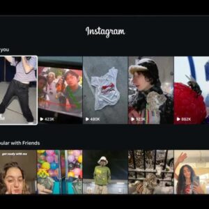 Image article Instagram débarque sur la télévision avec une app dédiée aux Reels