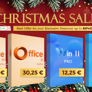 Image article Un Noël sous le signe des bonnes affaires ! MS Office 2021 à 30,25 € et Windows 11 Pro à 12,25 € !