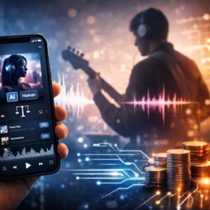 Image article Streaming musical en 2025 : comment l’IA bouscule la transparence, la rémunération et la découverte