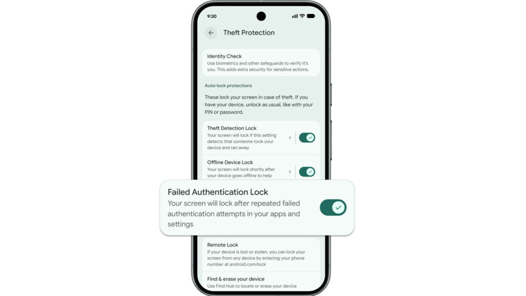 Android Verrouillage En Cas Echec Authentification