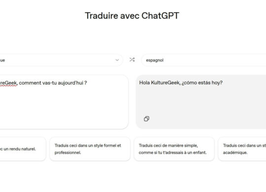 ChatGPT Translate Traduction