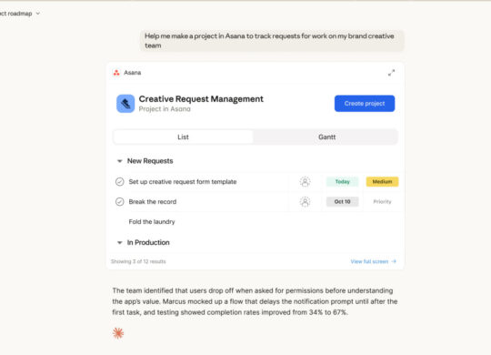 Claude MCP Applications Asana