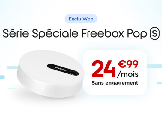 Freebox Pop S Nouveau Prix Janvier 2026