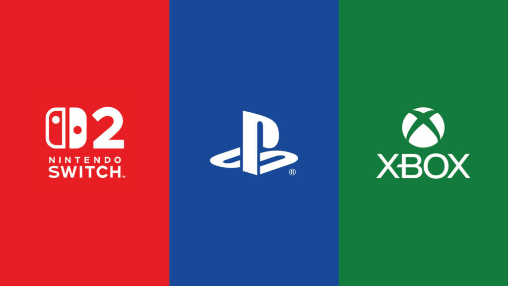 Nintendo Switch 2 vs PlayStation vs Xbox Logos