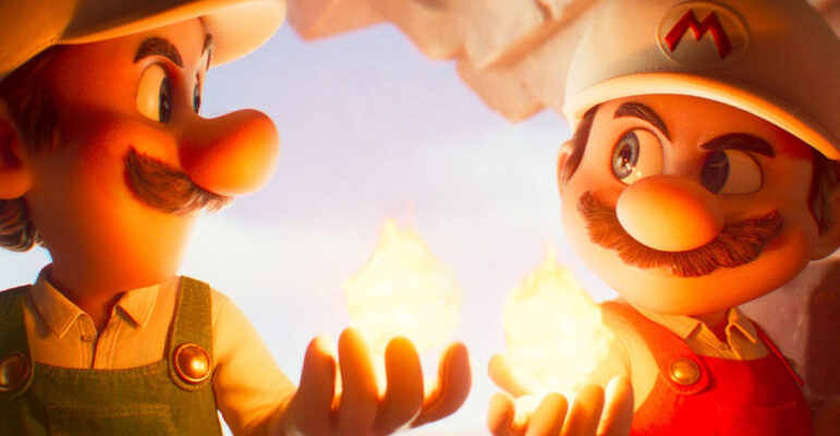 Super Mario Galaxy Le Film Mario Luigi