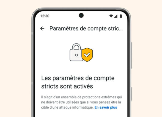 WhatsApp Paramètres de Compte Stricts