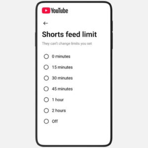 Image article Les parents peuvent maintenant bloquer les YouTube Shorts pour les enfants