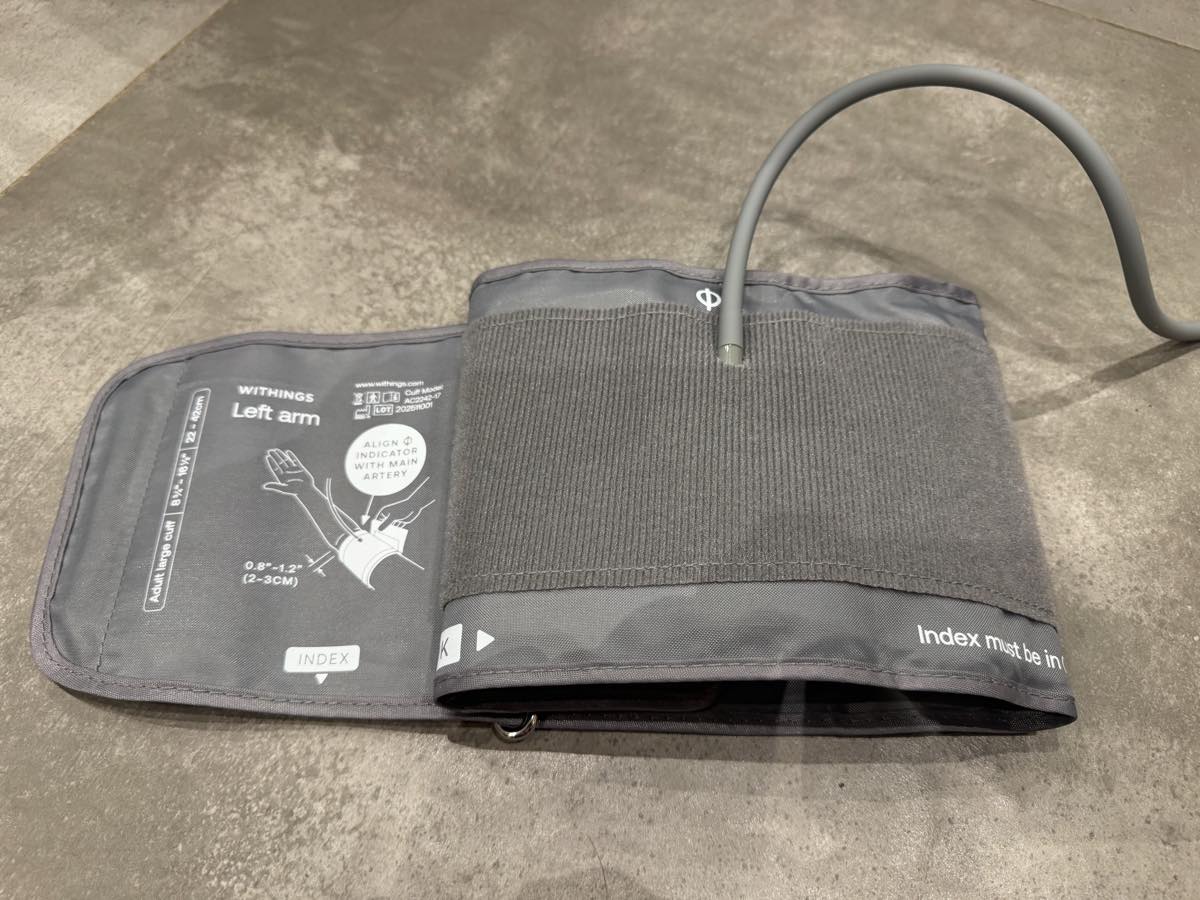 Brassard Withings BPM Vision