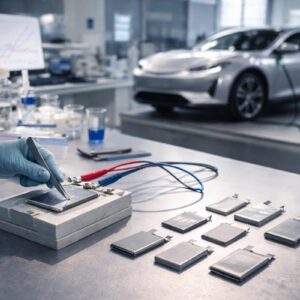 Image article Batterie solide : une percée sur l’électrolyte solide pourrait accélérer l’arrivée de cellules plus sûres et plus performantes