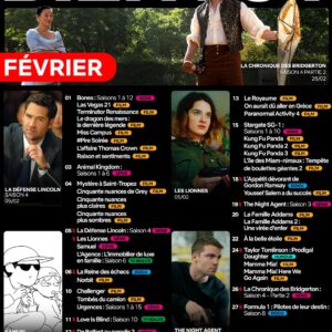Image article Les films et séries qui arrivent sur Netflix en février 2026