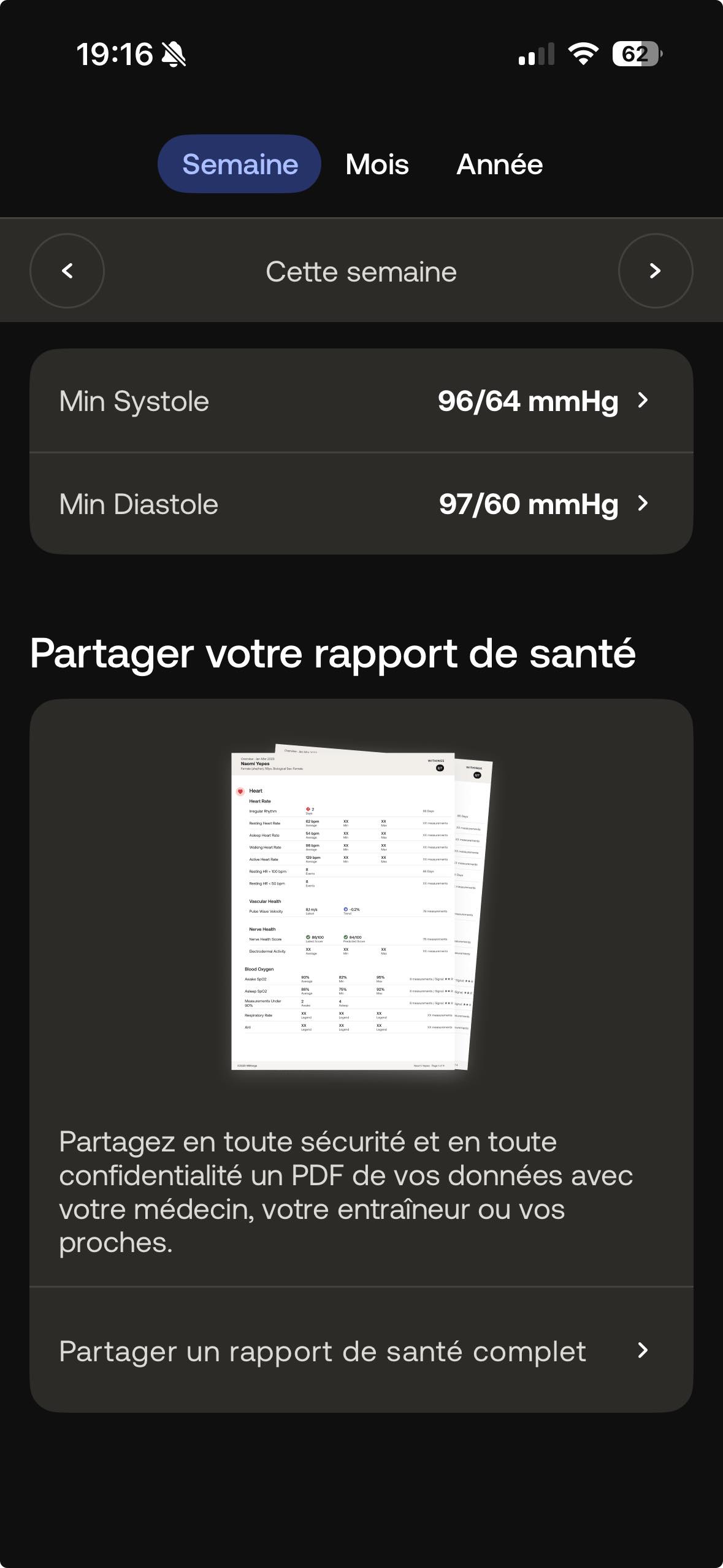 Partage Pdf App Withings