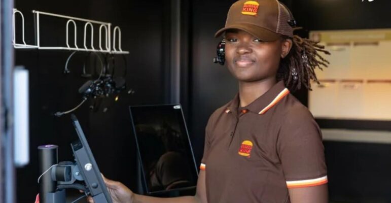 Burger King employée