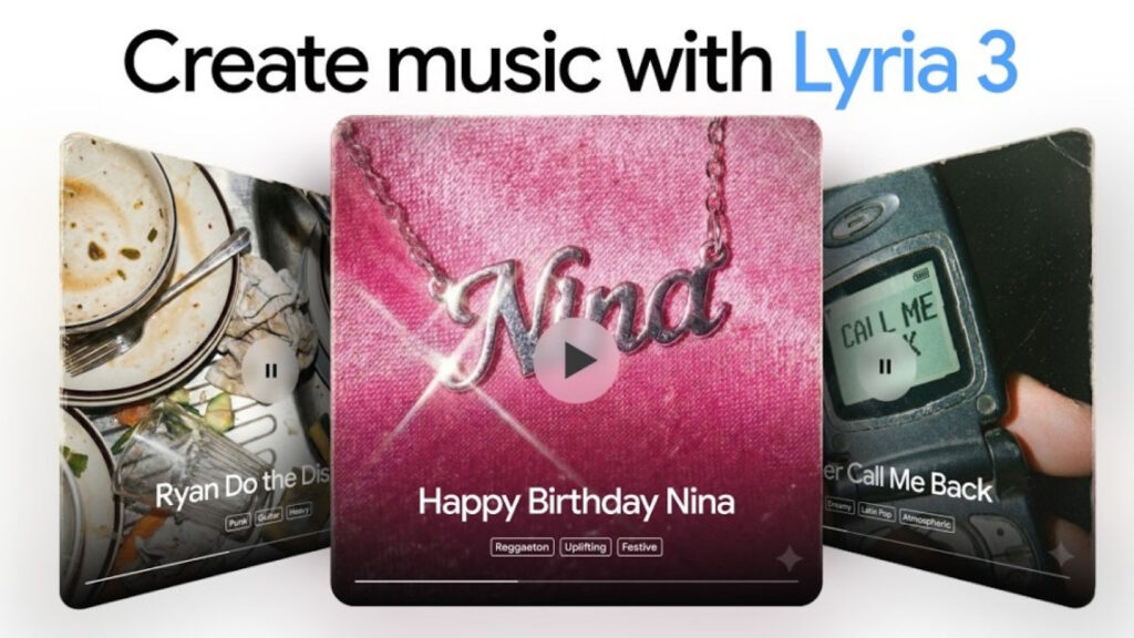 Gemini Lyria 3 Generer Musiques Par IA