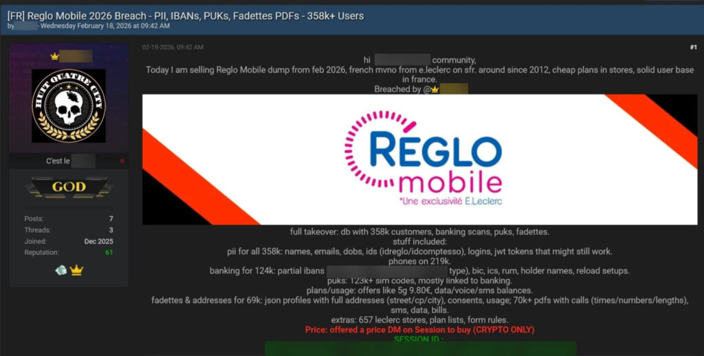 Piratage Reglo Mobile