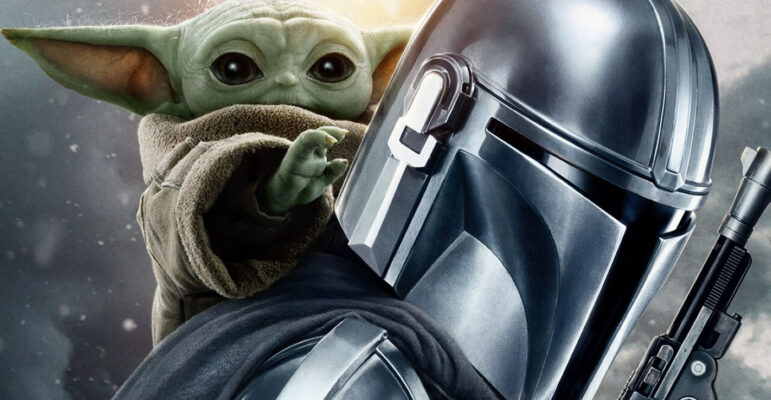 The Mandalorian and Grogu Affiche Recadree