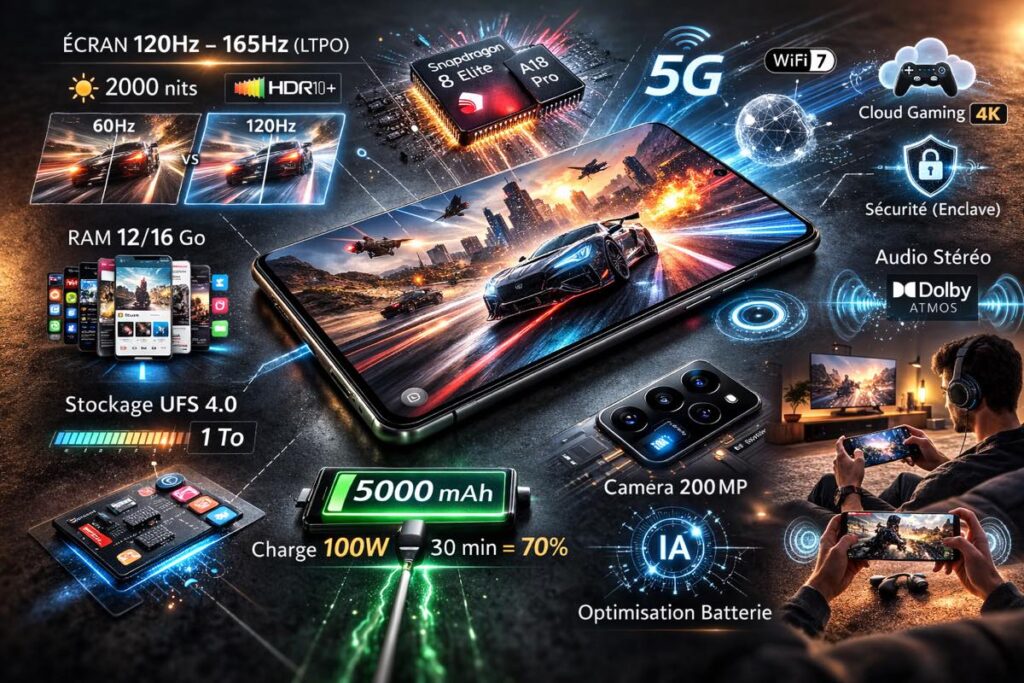 Fonctions Smartphones