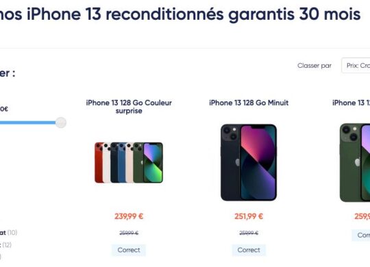 iphone 13 recondtionne certideal