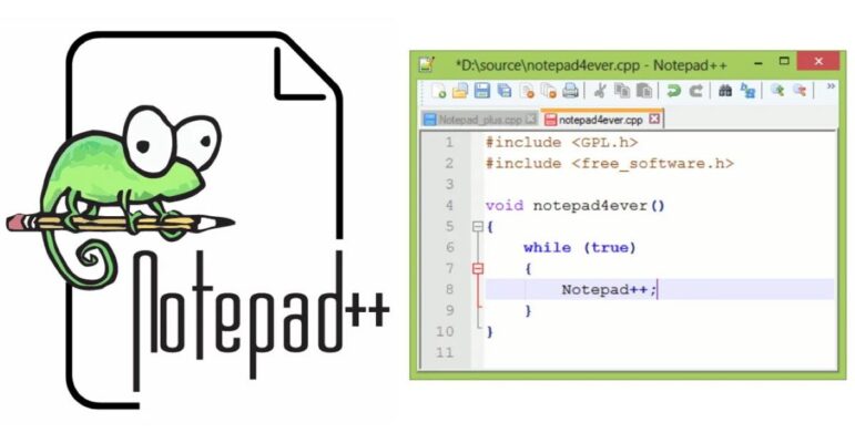 notepad++