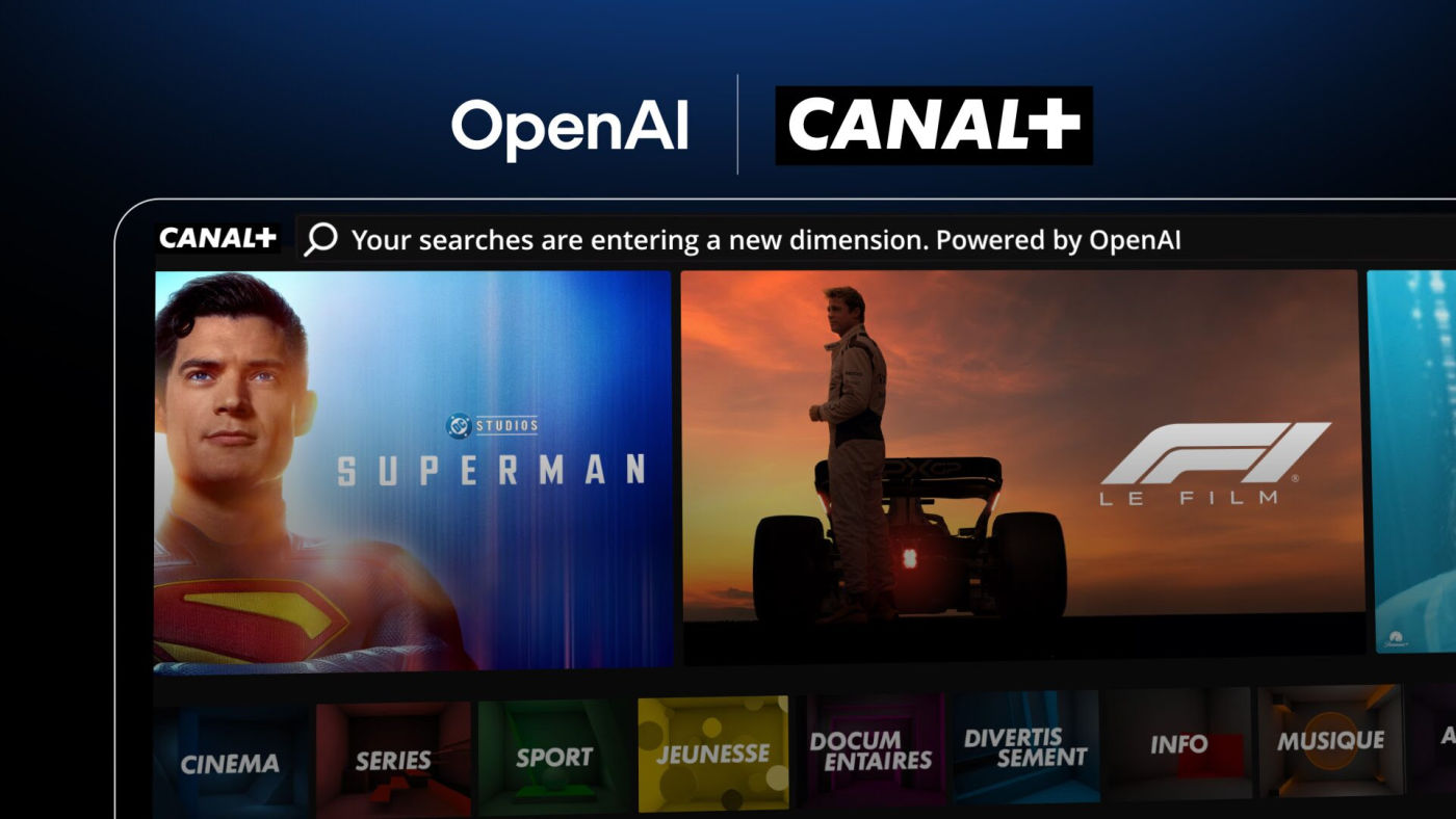 Canal+ s'associe à Google et OpenAI pour l'IA dans son application ...