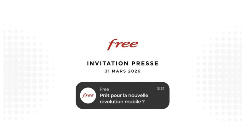 Free Mobile Invitation 31 Mars 2026