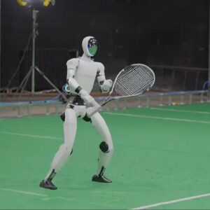 Image article Ce robot humanoïde sait jouer au Tennis… enfin presque…