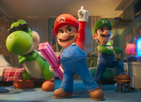 Super Mario Galaxy Le Film Yoshi Luigi