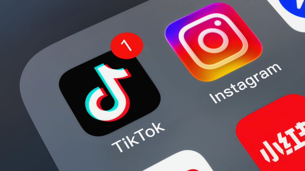 TikTok Instagram Logos Icones