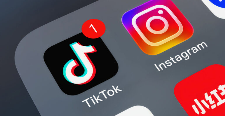 TikTok Instagram Logos Icones