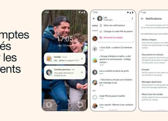 WhatsApp Comptes Enfants Geres Par Parents