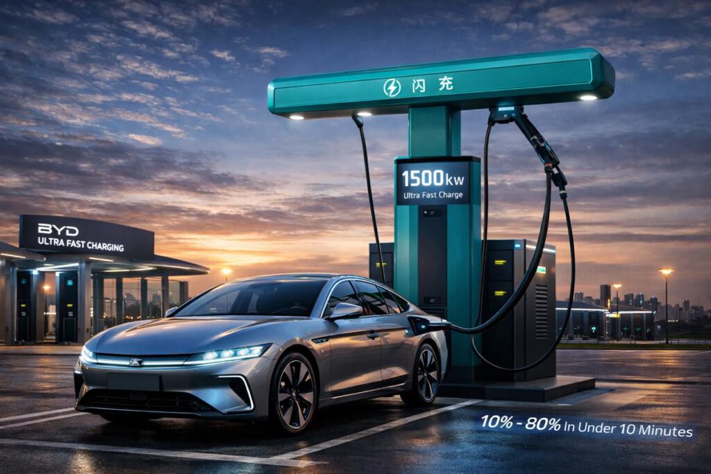 Charge Ultra Rapide FLASH Byd