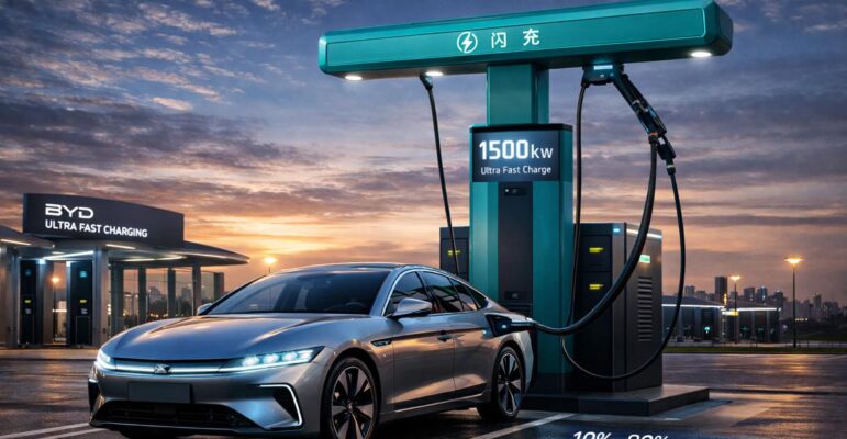 charge ultra rapide FLASH byd