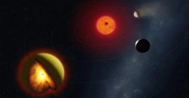 exoplanète souffrée