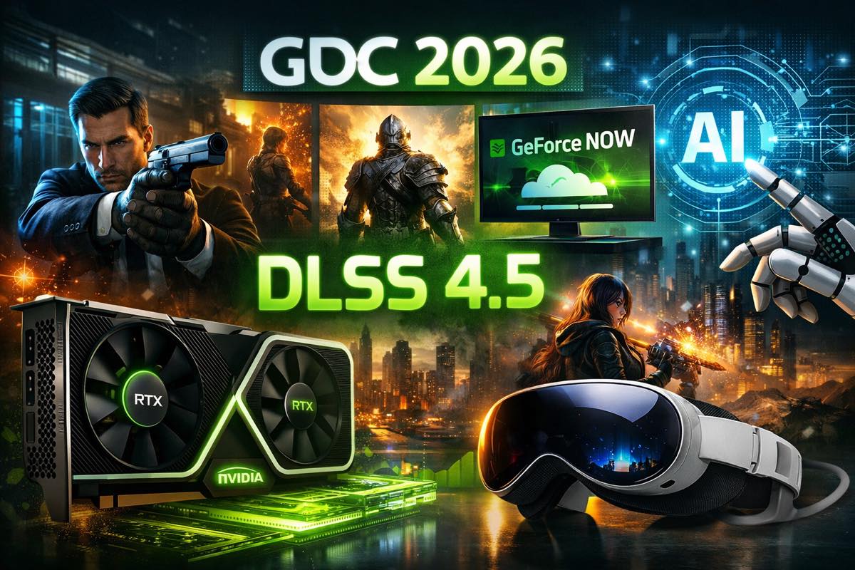 NVIDIA Revient Sur Ses Annonces Du GDC 2026 DLSS 4 5 Nouveaux Jeux Nvidia GDC 2026 