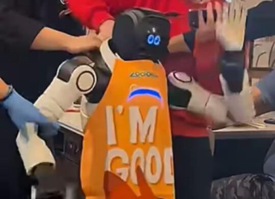 robot hors de contrôle