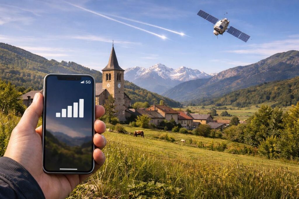 Smartphone Satelite