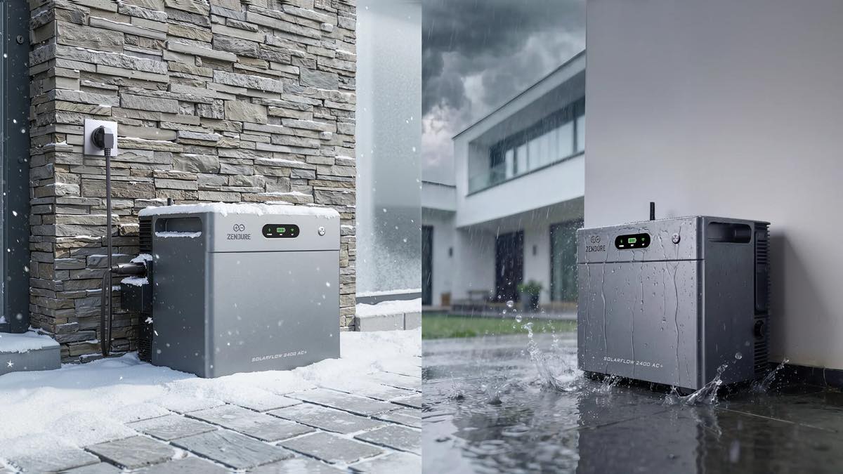 Zendue Solarflow 2400 Ac Hiver Et Pluie