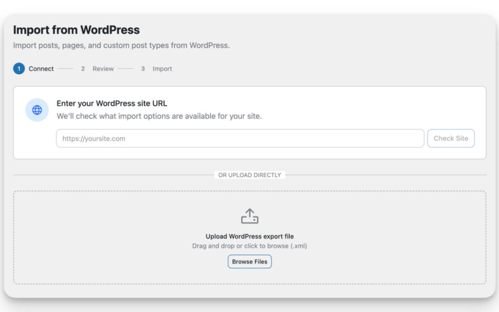 EmDash Exporter Plugin