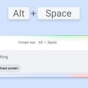 Image article Google propose son app Windows similaire à Spotlight sur Mac