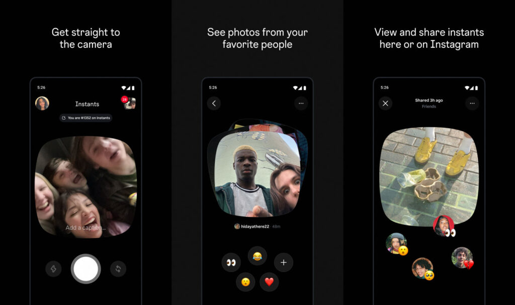 Instagram Instants Application