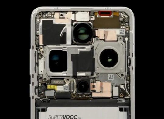 Oppo Find x9 capteur