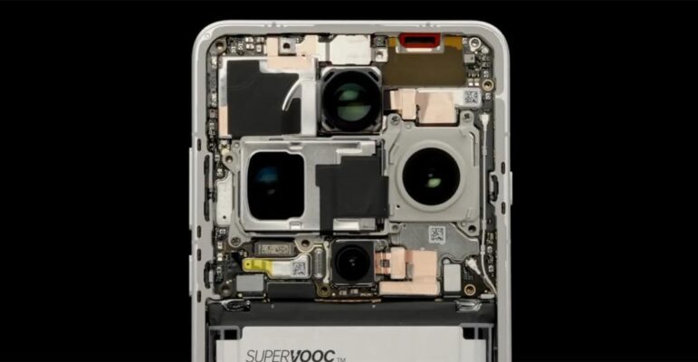 Oppo Find x9 capteur