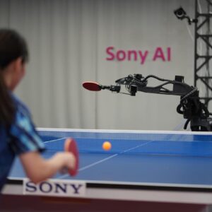 Image article Project Ace : Sony AI dévoile un robot de tennis de table qui défie déjà des joueurs professionnels