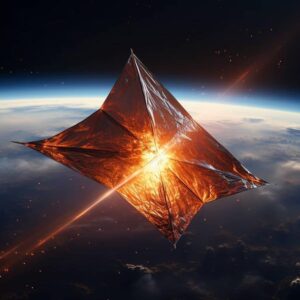 Image article ESA : des lasers et du graphène pourraient ouvrir la voie à une propulsion spatiale sans carburant