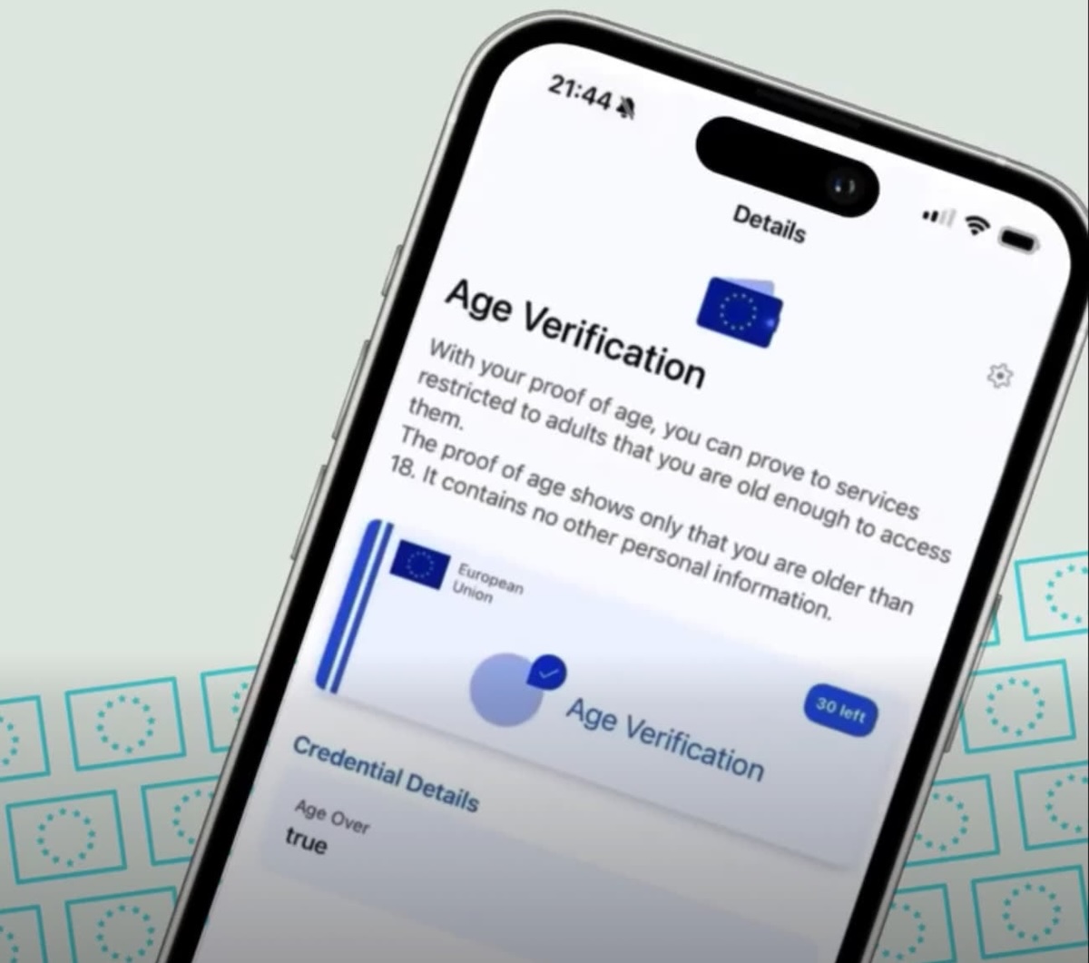 App Verification Union Europeenne