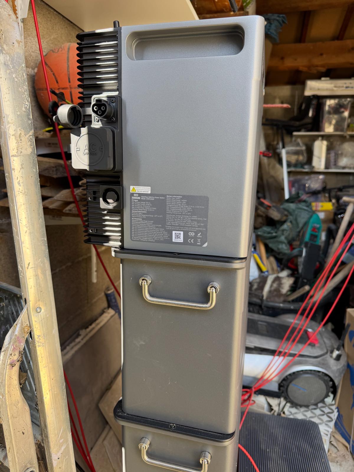 Zendure Solarflow 2400 Pro Sur Batteries