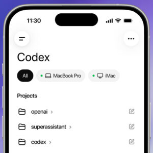 Image article Codex devient disponible dans l&rsquo;application ChatGPT sur iOS et Android